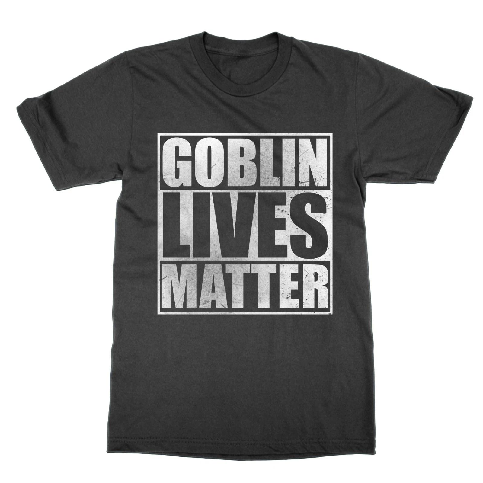T-Shirt Goblin Lives Matter Top Drôle Dungeons + Dragons Cadeau Pour DND 4XL