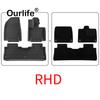 RHD LHD For IM LS6 MG IM6 2026 2025 Dustproof Easy Clean Car floor Mats TPE Material Non-Slip Interior Parts Accessories