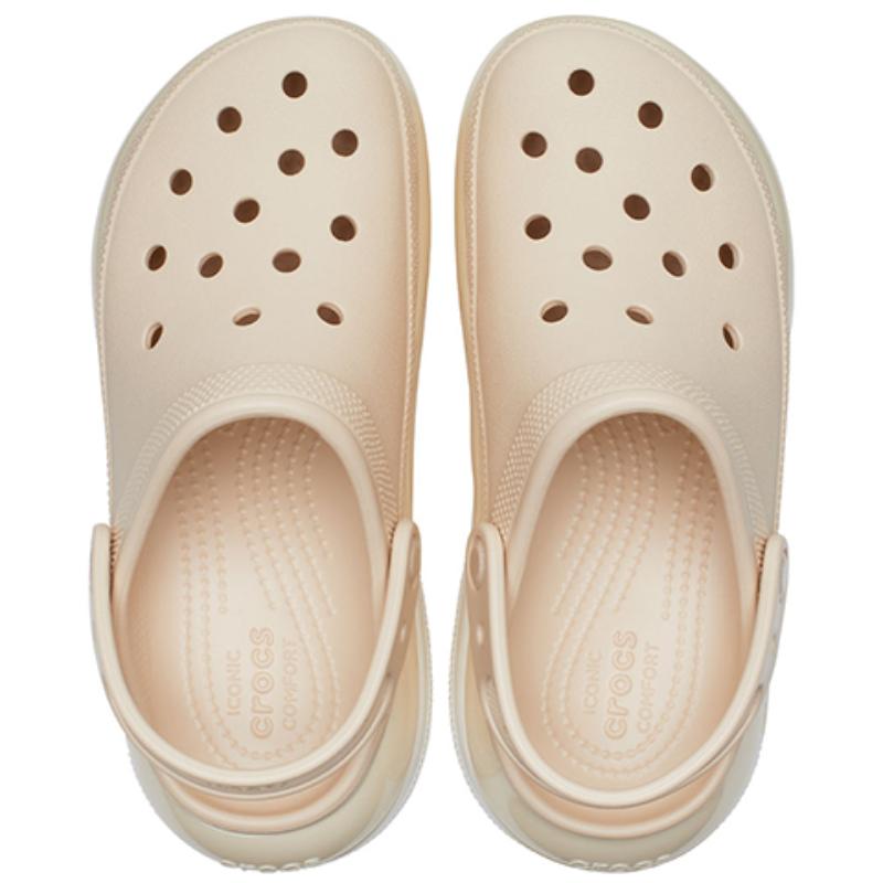 Crocs EVA Clogs 6.1cm Sandals Women's Warm Khaki