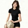 Women's Quick Dry Slim Fit Sports T-Shirt - Short Sleeve for Running, Yoga & Fitness