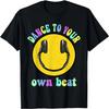 Tanze zu deinem EIGENEN Beat Kopfhörer Retro Vintage 90er Mädchen T-Shirt