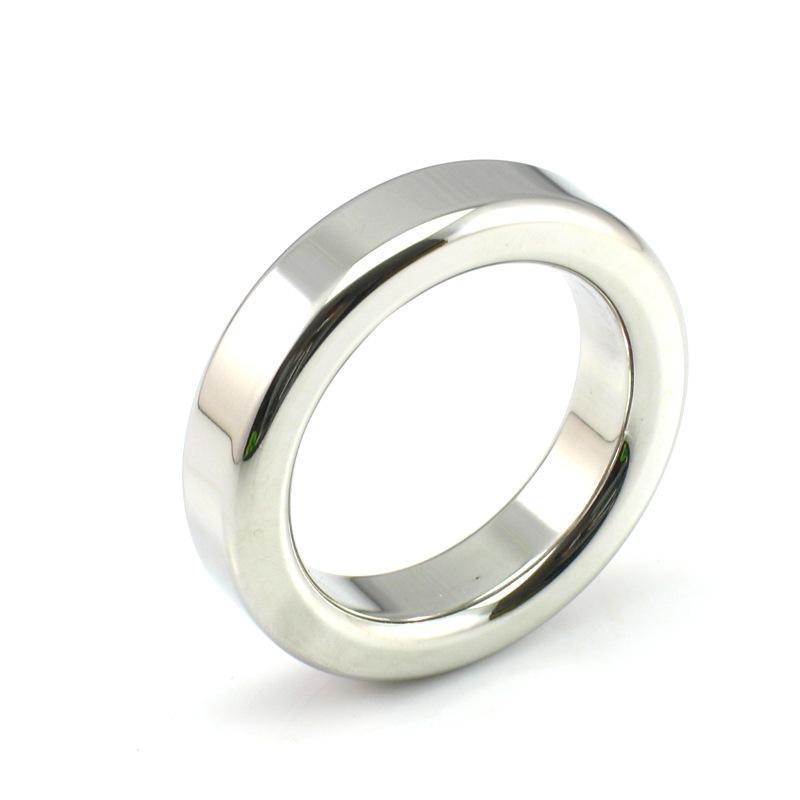 Stainless Steel Penis Ring 9M Thick Men's Sex Toys Egg Binding Tools Outing AIDS Adult Supplies