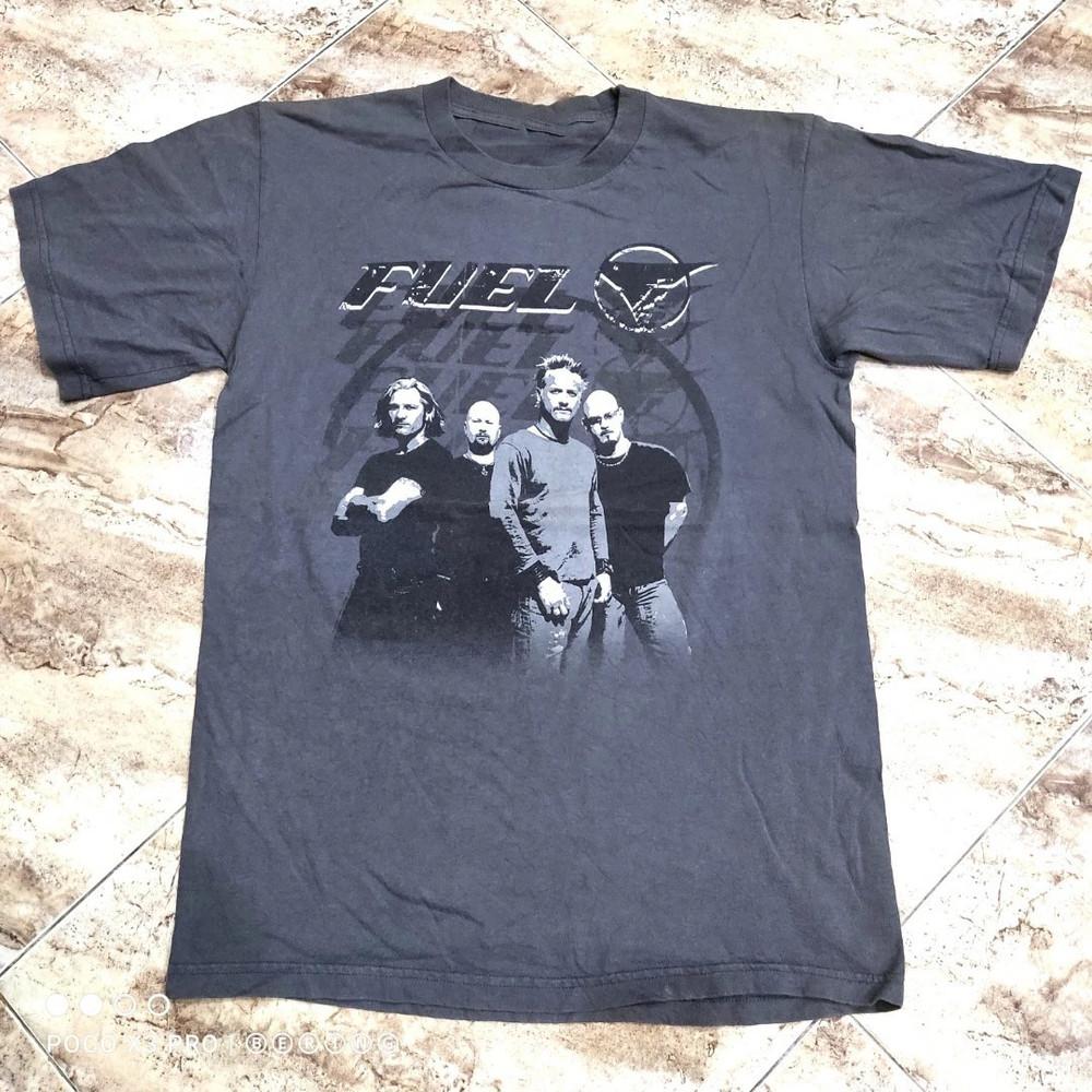 

ROCK BAND FUEL Gray 1 sided T Shirt Full Size S5XL Unisex T-Shirt L