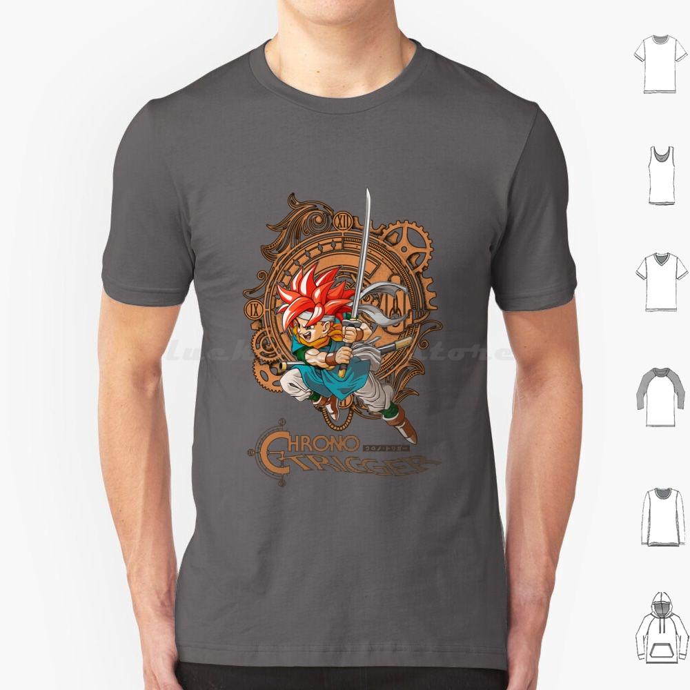 Chrono Trigger 02 Classic T Shirt 6xl Cotton Cool Tee Chrono Trigger Final Fantasy Super Square Enix Video Games Chrono Cross