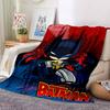 1pc Batman Night City Flannel Throw Blanket - HD Printed Lightweight Soft Warm All-Season Blanket for Sofa, Bed, Travel141