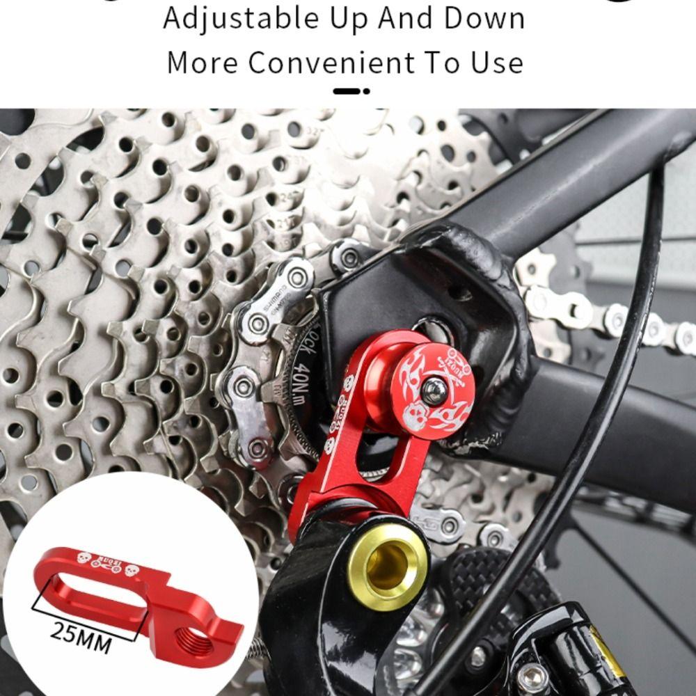 Adjustable Bike Rear Derailleur Hanger Extender Rear Derailleur Transmission Tail Hook MTB