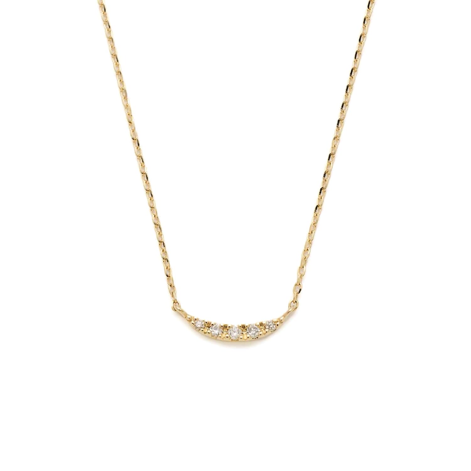 

K18 diamond necklace 3023411606800999 [Noges]
