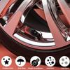 4PCS Bling Crystal Diamond Tire Stem Valve Caps, Dustproof Car Wheel Tire Valve Caps Universal Tire Valve Stem Covers for Cars, SUV, Trucks, Bikes,
