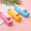 Wind-up Caterpillar Toy Cartoon Caterpillar Crawling Toy Toddlers Boys Girls Educational Interactive Spring Clockwork Animal Toy