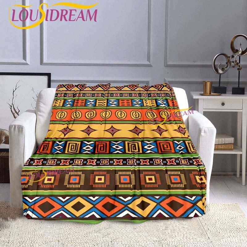 Bohemia Series Decke, Sofa-Bettbezug, Reisebettwäsche, dünne Überwurfdecke, Flanelldecke, Bettdecke