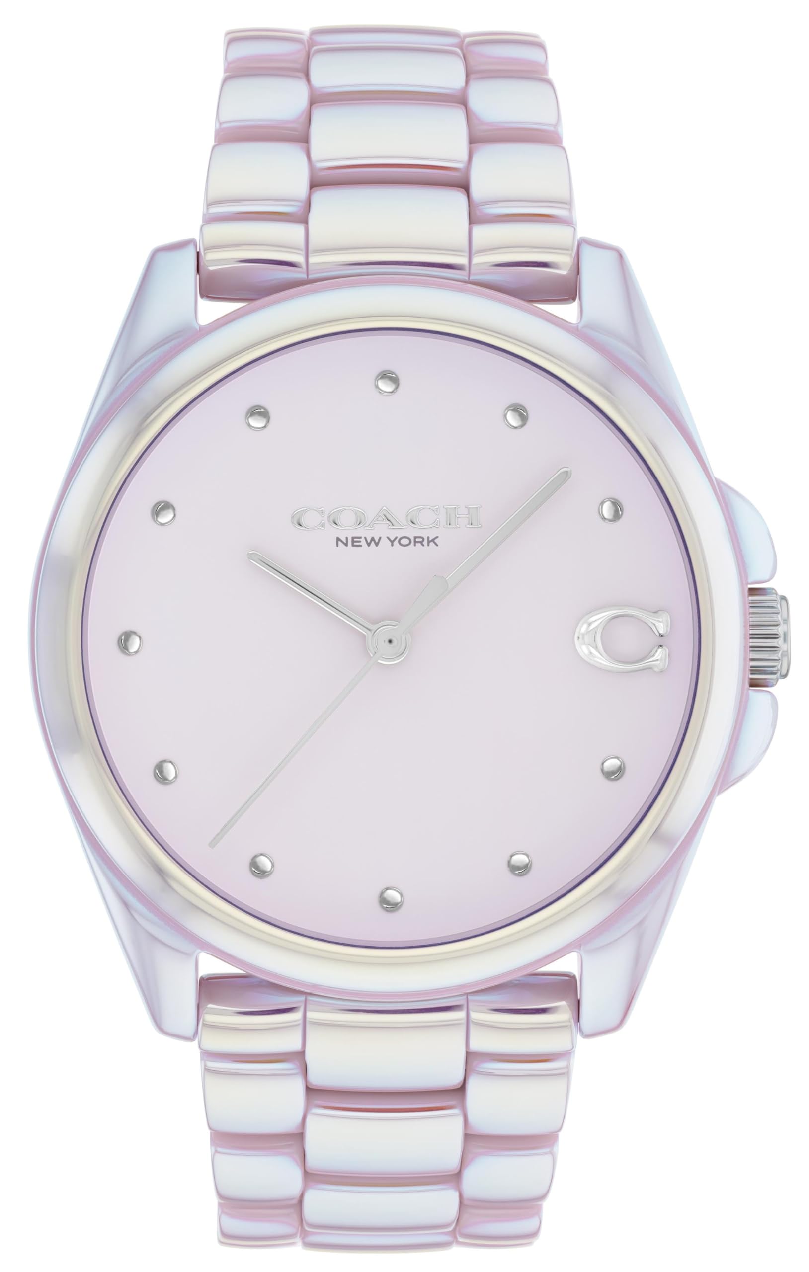 

Coach GREYSON 14504391 Silver Watch Women s