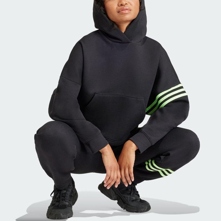 Adidas Originals Neuclassics Hoodie Women Tops Black IU2497