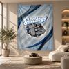 Dekoratives Wandbehang, Canterbury-Bankstown Bulldogs Bedruckte Wandkunst, Leichter Wandbehang für Schlafzimmer-Hintergrund