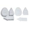 Beautifully Crafted Easters Rabbits House Silicone Mould Set Ideal for Projects Cement Plasters Easters Decoration
