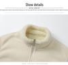 Thick Coral Fleece Couple Vests with Zipper Pockets – Warm and Stylish for Men and Women