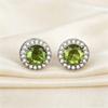 Yanbai Elegante Bunte Zirkonia Ohrstecker - Unisex, Vielseitig, Leichter Luxus