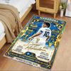 Messi's Golden Achievement Floor Rug Office Rug Suitable for Hallway Decorate room Dormitory Foyer Anti-slip Rug Anime Office Decor