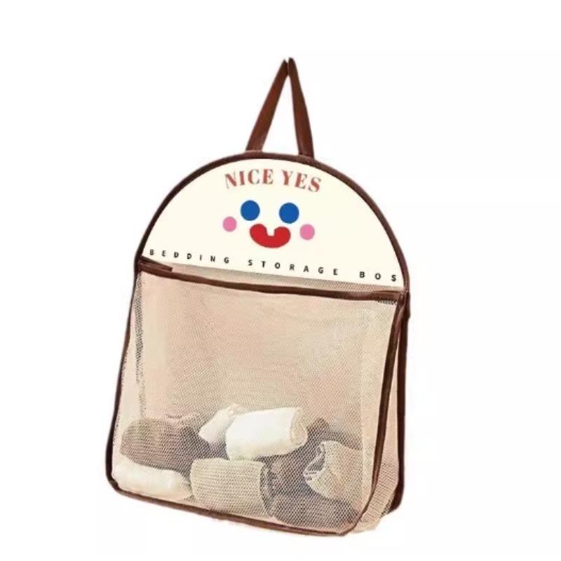 

Сетка для хранения нижнего белья и носков, Подвесная сумка для хранения, Шкаф в общежитии, Прикроватная тумбочка дома, Сетчатая сумка для одежды в спальне Bilateral коричневый