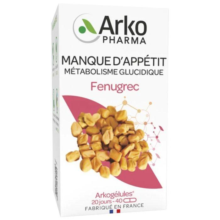 Arkogélules Fenugrec Arkopharma - Boîte De 40 Gélules