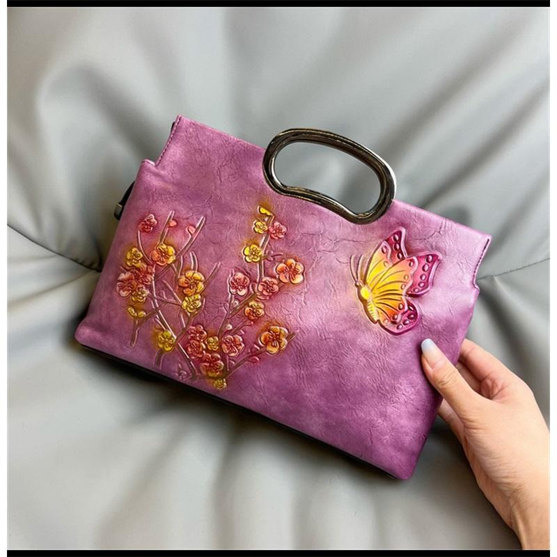 Handbag Chinese Style With Cheongsam Elegant And Simple Small Square Bag Ladies Dinner Clutch