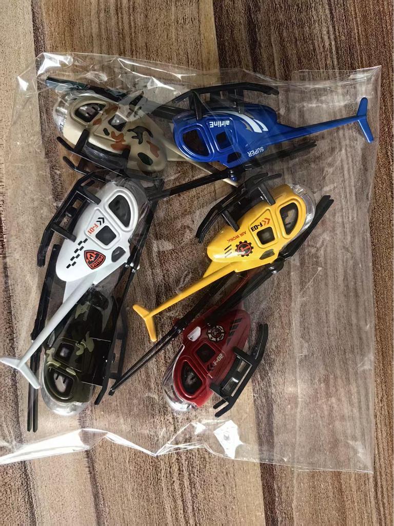 Kindergarten Back-to-School Toy: Pull-Back Car Set - Engineering & Military Vehicles in Individual Packaging