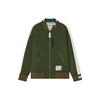 Color Block Casual Knit Jacket Men Jackets Green F11M233501F-KK