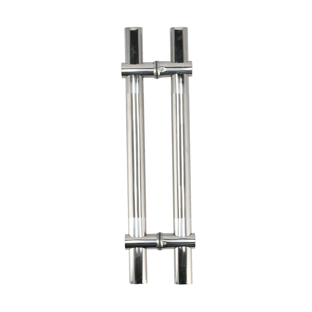 Push Pull Door Handle 304 Stainless Steel Glass Door Adjustable Handle for Hotel Hall