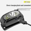 USB Rechargeable LED Induction Headlamp for Self-Defense & Night Fishing - Compact, Strong, Smart Outdoor Lighting