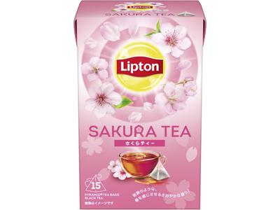 Lipton Sakura Tea Bags [Flavored Tea] 15 Bags