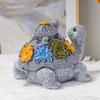 Retro Creative Turtle Ashtray with Lid - Unique Resin Ornament for Home, Bar, or Office