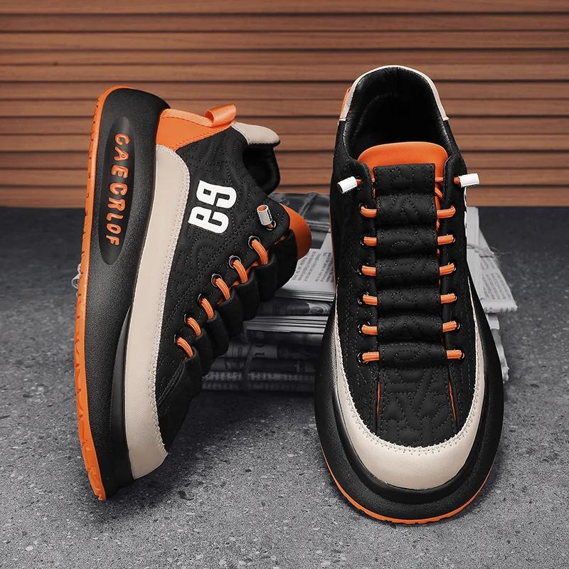 Herren Sneakers Frühling Atmungsaktive Komfort Freizeitschuhe Männliche Flache Schuhe Mode Luxusmarke Rutschfeste Laufschuhe Tennis Sportschuhe