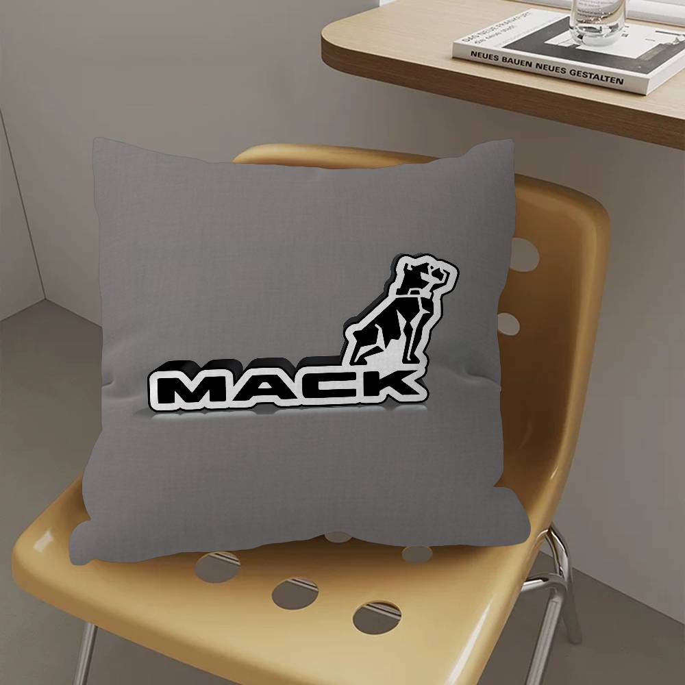 T-Truck Car M-MACKs Logo Pillow Anime Pillow Sofa Bed Head Pillow Cover Cushion Cover 45x45 cm Fashion