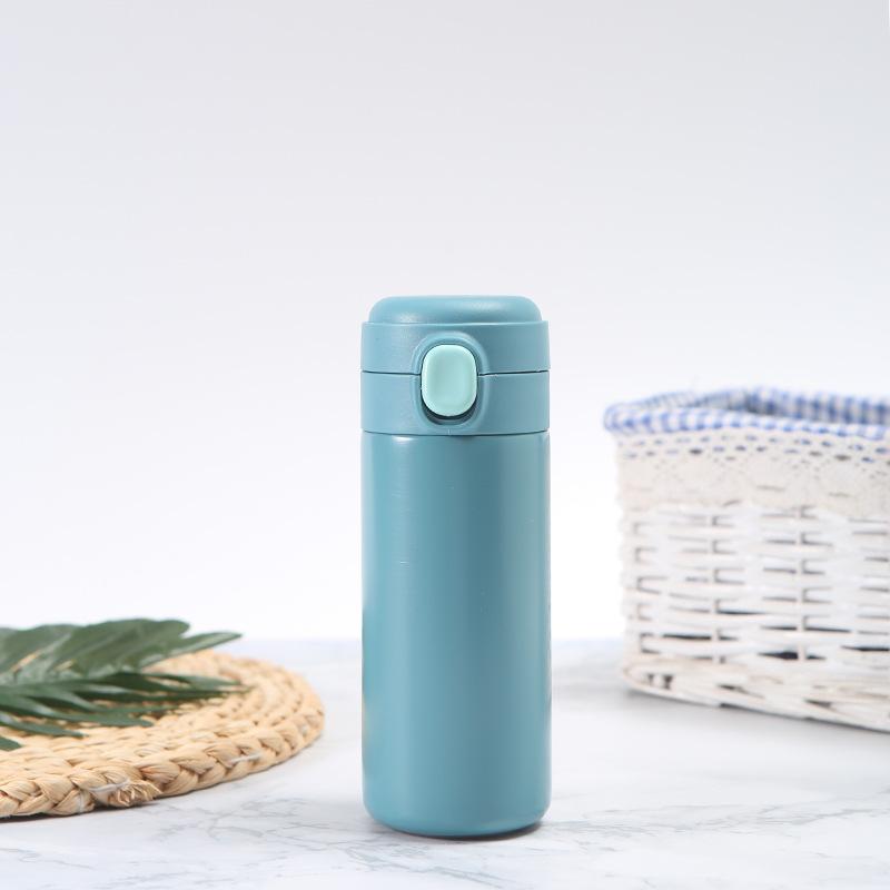 Kreativní mini hrnek na hrášek Nerezová odrazová poklice Vakuová termoska Termohrnek na kávu Čaj Mléko Termoska
