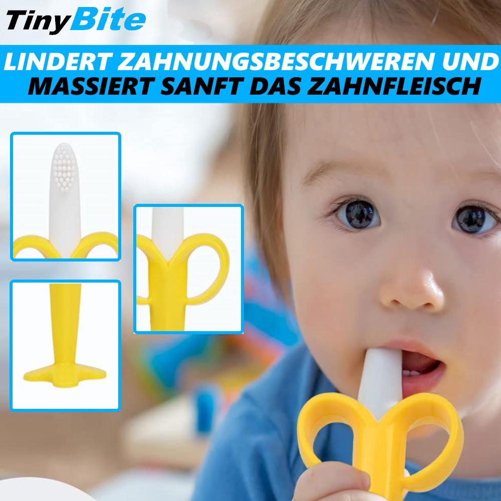 TinyBite Kühlende Beißringe für Babys Beissring Zahnungshilfe Set BPA-frei 4er