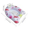 LED Lights Inflatable Floating Swimming Mattress Inflatable Pool Floats Pool Party Lounge Bed Pool Floaties Lounger Floats Raft