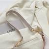 Large Capacity PU Leather Hobo Bag Handbag Korean Style Simple Shoulder Bag All-match Storage Bag Ins Square Tote Bag