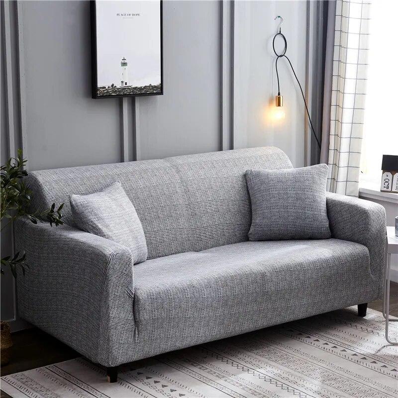 Elasticity Sofa Covers for Living Room Universal Spandex Case for Stretch Sofa Cover Non-slip Couch Slipcovers 1/2/3/4 Seater