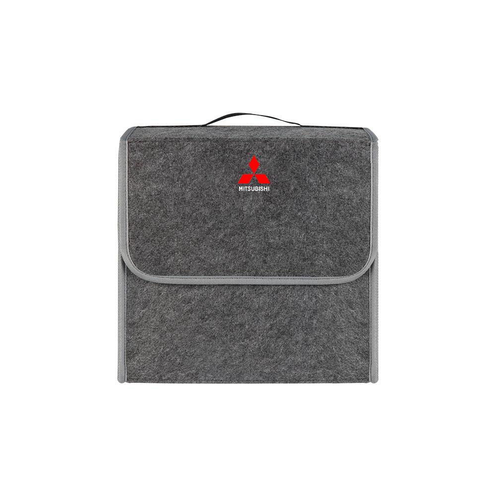 Car Soft Felt Storage Bag Organizer Cars Foldable Trunk Bag For Mitsubishi Lancer 9 Ex Evo ASX L200 Colt Pajero Sport