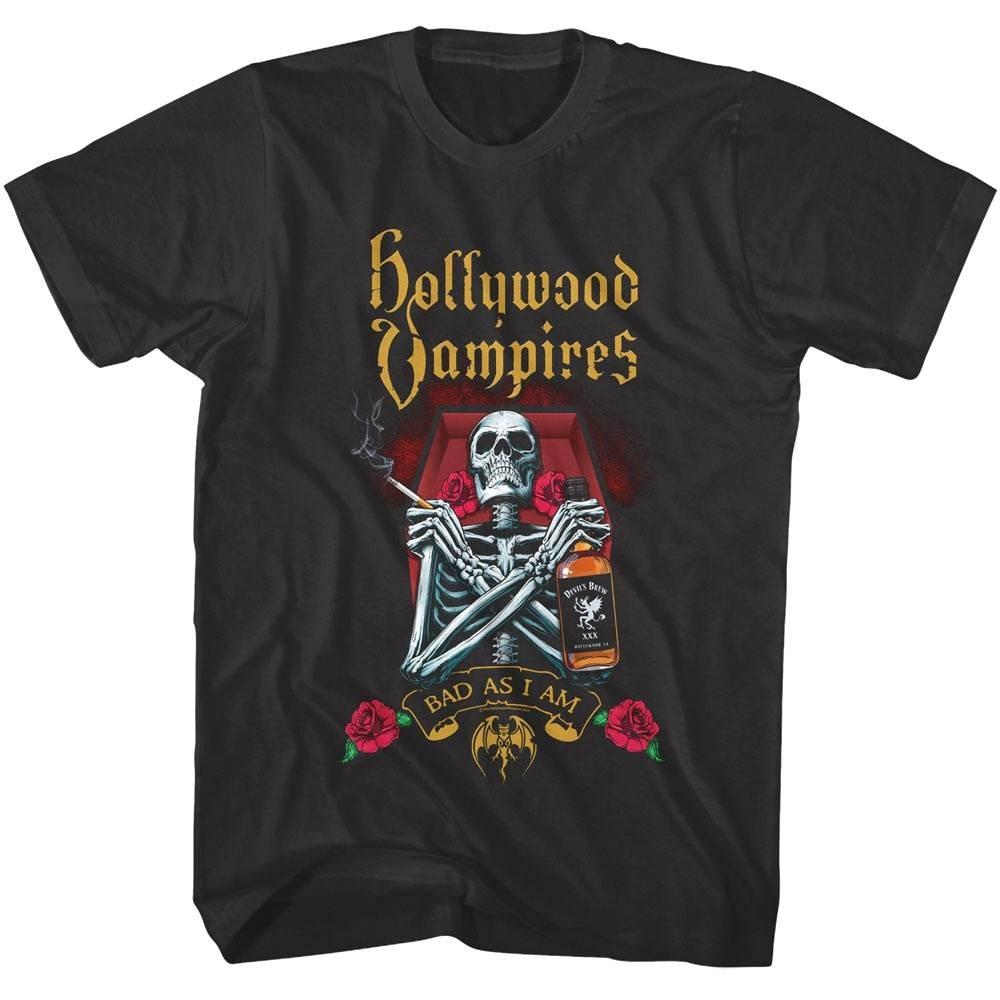 Hollywood Vampires Bad As I Am Men T Shirt M