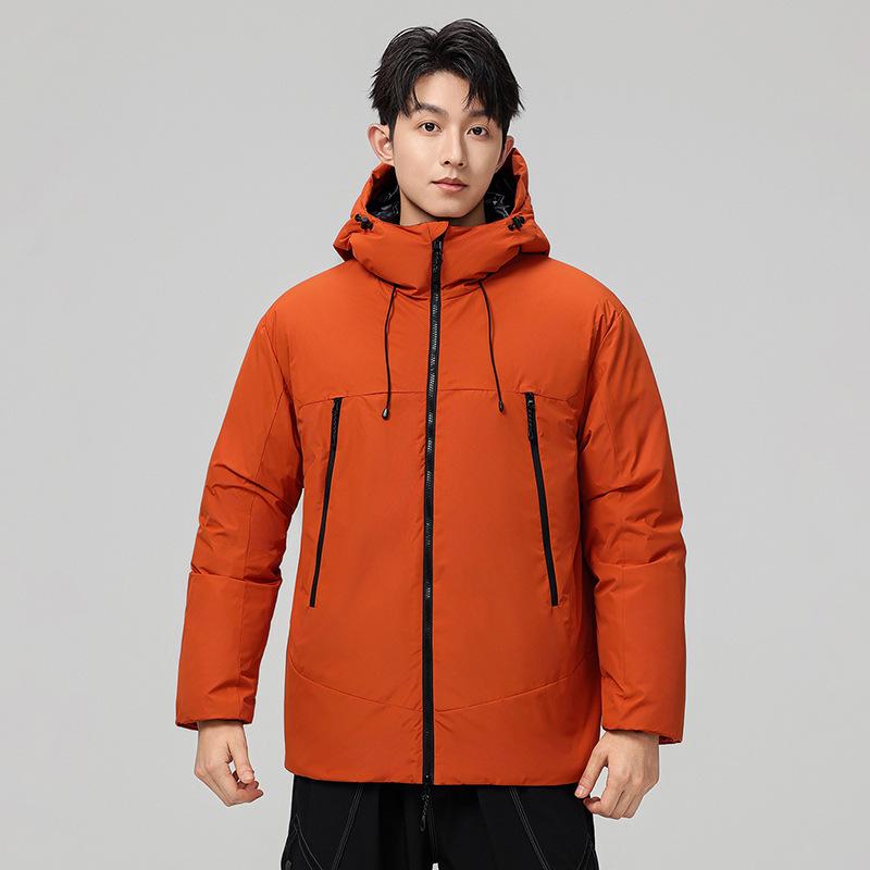Men's Outdoor Windproof Waterproof Down Shell Jacket for Mountaineering