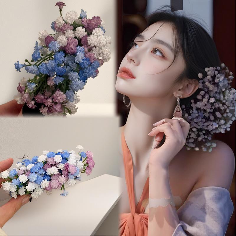 Floral Cluster Hair Clips: Sweet, Versatile, Luxury Duckbill Hairpins