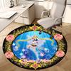 1pc Sailor Moon Crystal Round Carpet, Made of Polyester,Perfect for Decorating Office Chairs, Living Rooms