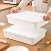 1/2 Pieces Air Tight Dough Proofing Box Sturdy Food Grade Proofing Container with Cover Food Storage Container Pastry Proofing