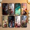 U-Genshin A-Kaedehara Kazuha Phone Case For Samsung S26,S25,S24,S23,S22,S21,S20,Ultra,Plus,FE Black Soft Cover