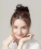 Lilykori Black Hair Scrunchie With Pearl