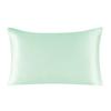 One Side 100% Mulberry Silk Pillowcase with Hidden Zipper Solid Color Pillow Case for Sleep and Skin Care