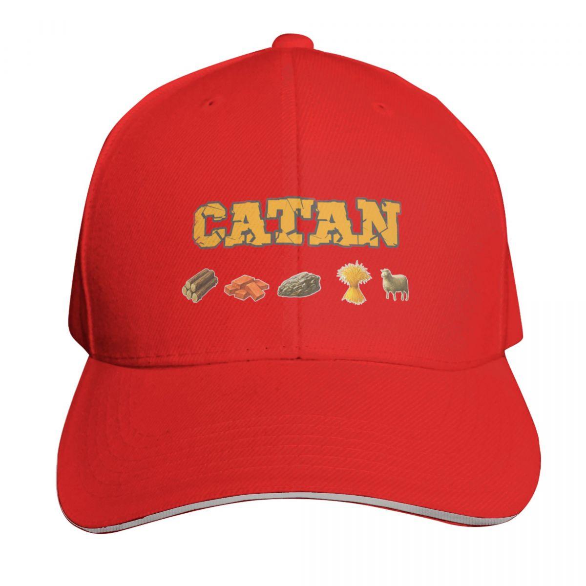 Resources (CATAN) Baseball Cap Big Size Hat Trucker Hat western Hat Funny hats Unisexs Hats Womens