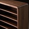 Wooden Makeup Organizer Sturdy Open-Shelf Storage Multifunctional
