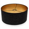 MODERN GOLDEN VELVET LAMPSHADE 40 Cm