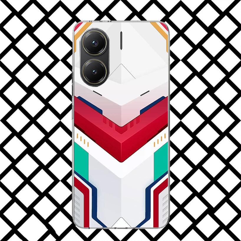 Hacker Creative Mecha Phone Case for Xiaomi Poco F7 Ultra X7 X6 X5 Pro X4 Gt M8 M7 Redmi 15 15C 13 13C 12 12C Soft Cover Fundas